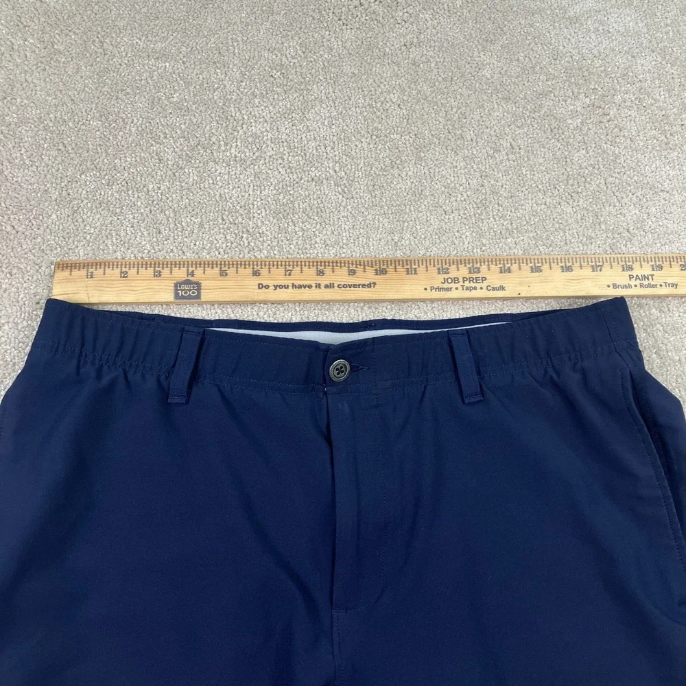 Under Armour Match‎ Play Mens 38 Golf Shorts Navy Blue Performance Stretch